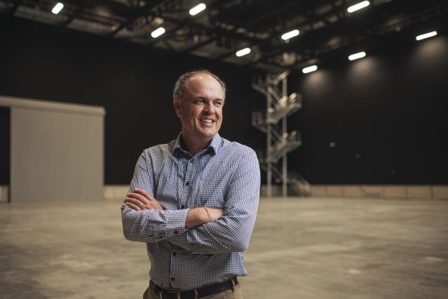 Screen Auckland Manager, Matt Horrocks at Auckland Film Studios